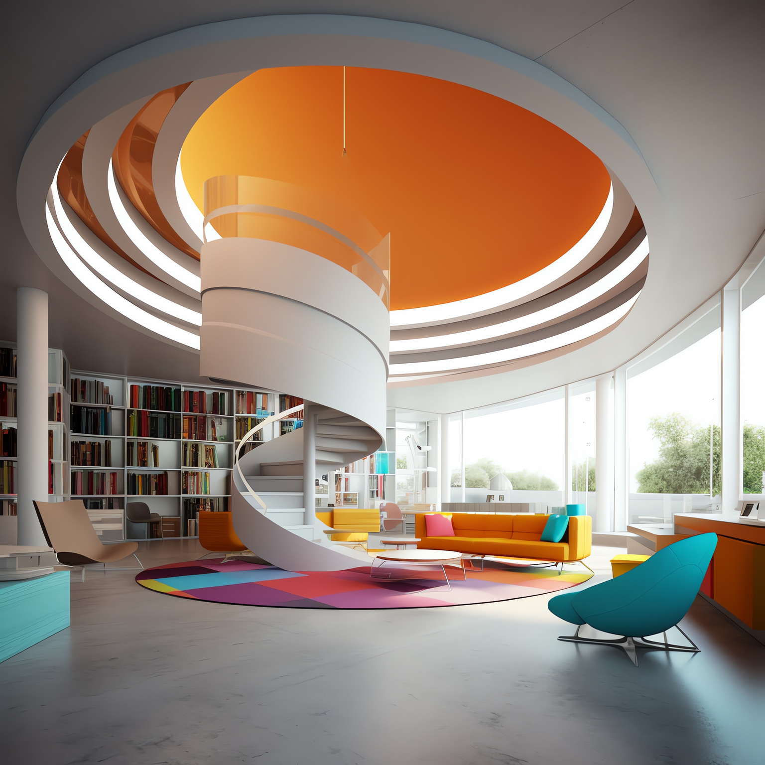 色彩童趣儿童活动区Midjourney灵感图库-_设计智库－全球设计案例智能库_OJBKAI.COM-全球设计案例智能库_OJBKAI.COM设计智库