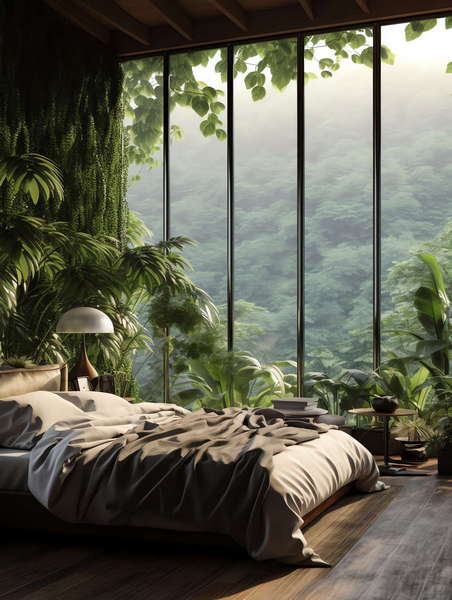 图片[36]-全球设计案例智能库_OJBKAI.COM家装绿植空间艺术卧室Midjourney灵感图库-_设计智库－全球设计案例智能库_OJBKAI.COM-全球设计案例智能库_OJBKAI.COM设计智库