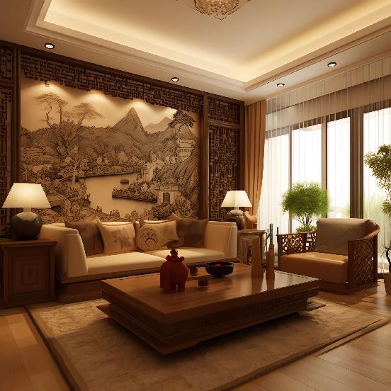 图片[23]-全球设计案例智能库_OJBKAI.COM别墅中式客厅Midjourney灵感图库-_设计智库－全球设计案例智能库_OJBKAI.COM-全球设计案例智能库_OJBKAI.COM设计智库