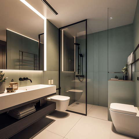 图片[45]-全球设计案例智能库_OJBKAI.COM现代家装卫生间带浴缸Midjourney灵感图库-_设计智库－全球设计案例智能库_OJBKAI.COM-全球设计案例智能库_OJBKAI.COM设计智库