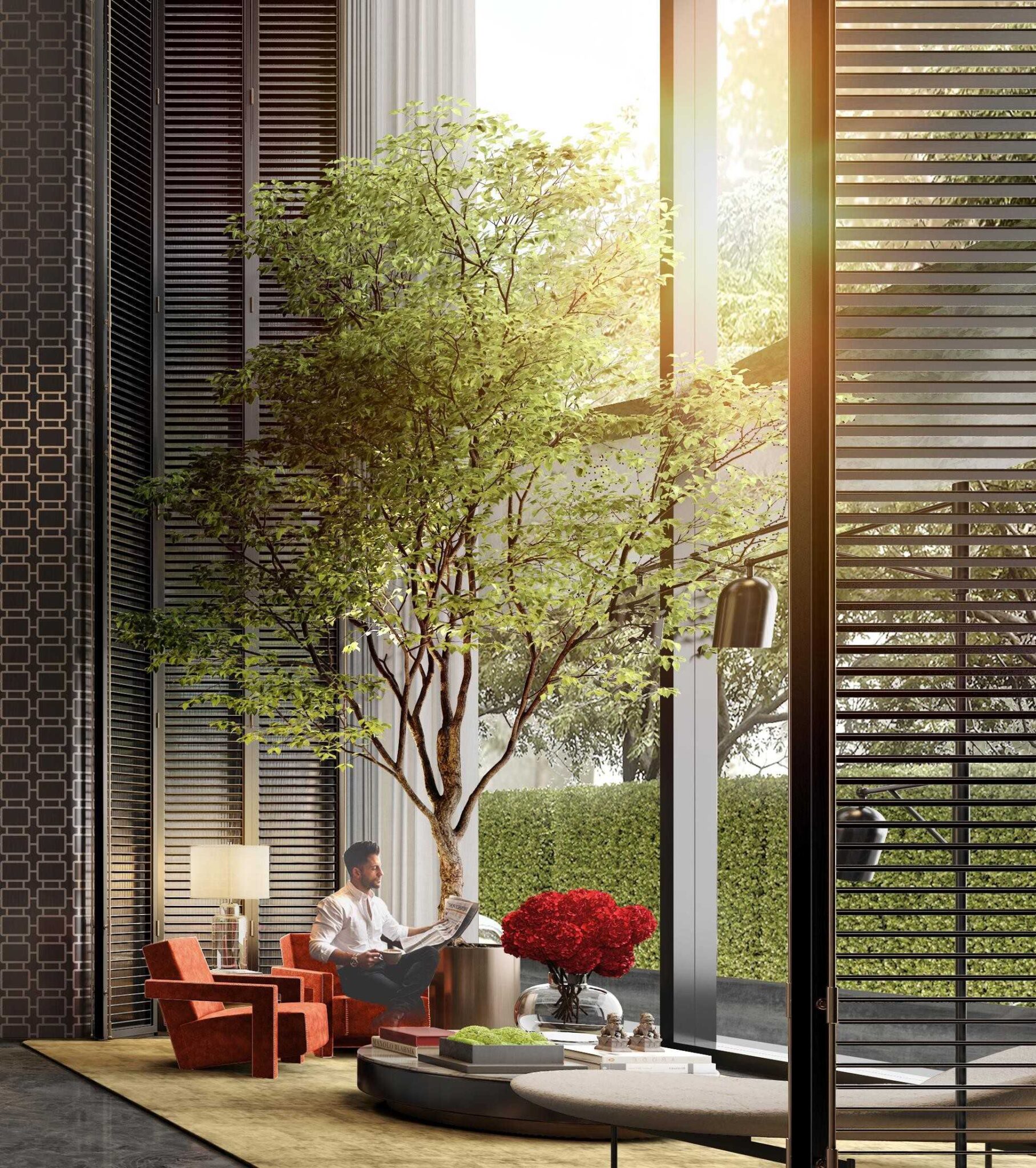 图片[59]-全球设计案例智能库_OJBKAI.COM【CCD】西安CCBD华润润玺公寓塔楼精装公区 | 室内设计方案+效果图 | PPT（可编辑）+PDF+JPG | 49P | 262M-全球设计案例智能库_OJBKAI.COM设计智库