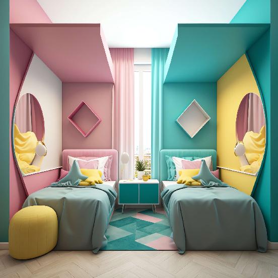 图片[19]-全球设计案例智能库_OJBKAI.COM色彩童趣女孩房2_Midjourney灵感图库-设计智库－全球设计案例智能库_OJBKAI.COM-全球设计案例智能库_OJBKAI.COM设计智库
