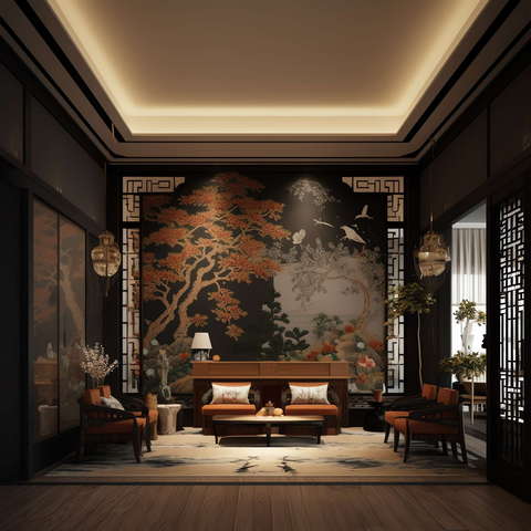 图片[57]-全球设计案例智能库_OJBKAI.COM住宅中式客厅Midjourney灵感图库-_设计智库－全球设计案例智能库_OJBKAI.COM-全球设计案例智能库_OJBKAI.COM设计智库
