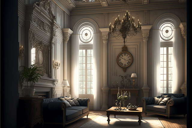 图片[25]-全球设计案例智能库_OJBKAI.COM复古奢华客厅设计Midjourney灵感图库-_设计智库－全球设计案例智能库_OJBKAI.COM-全球设计案例智能库_OJBKAI.COM设计智库