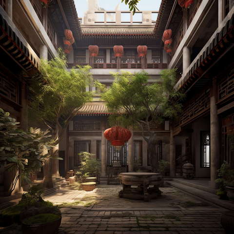 图片[50]-全球设计案例智能库_OJBKAI.COM中式四合院Midjourney灵感图库-_设计智库－全球设计案例智能库_OJBKAI.COM-全球设计案例智能库_OJBKAI.COM设计智库