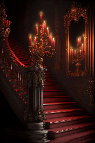 古典欧式旋转楼梯3_Midjourney灵感图库-设计智库－全球设计案例智能库_OJBKAI.COM-全球设计案例智能库_OJBKAI.COM设计智库