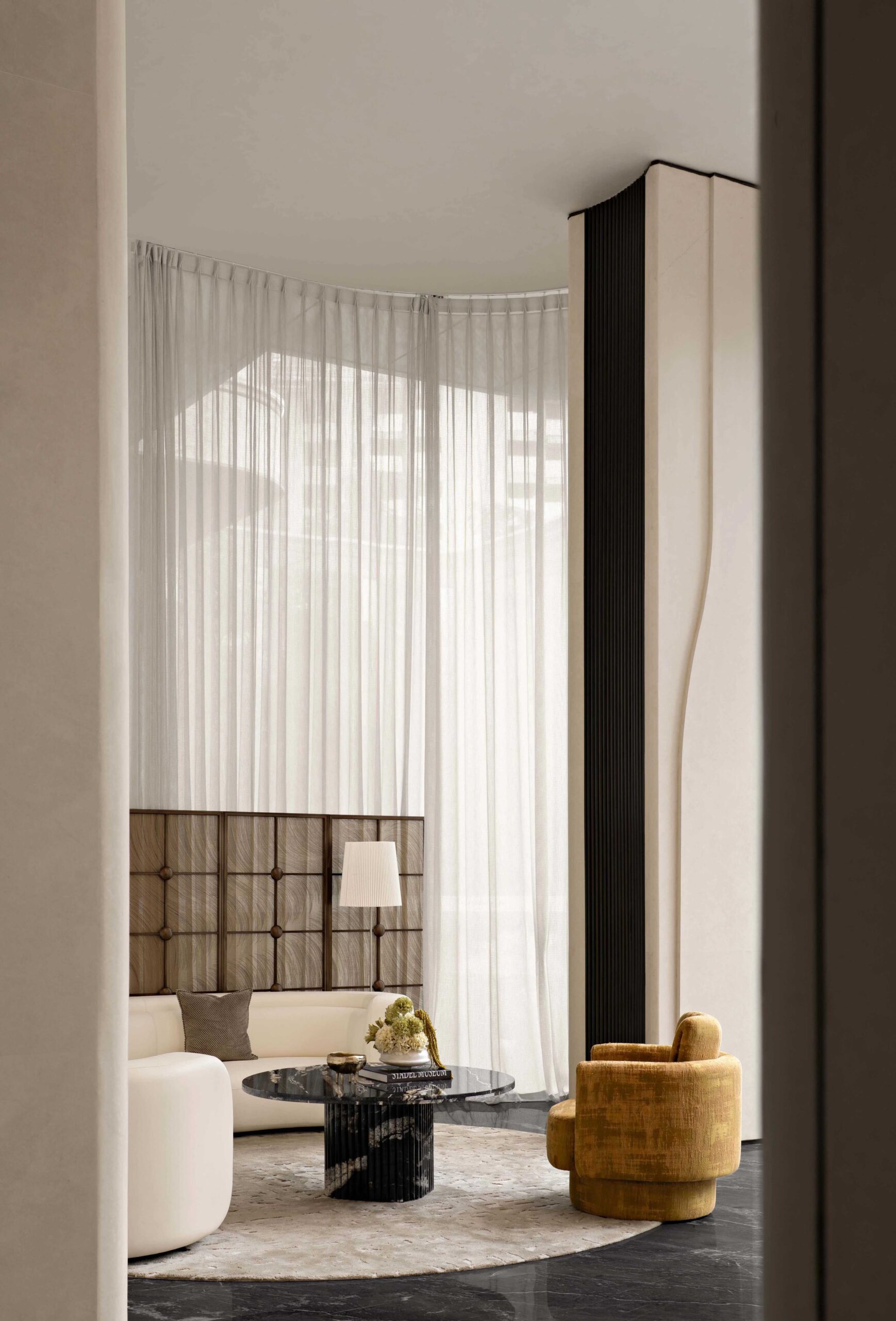 图片[9]-全球设计案例智能库_OJBKAI.COM【CCD】5398.63㎡ | 成都华润售楼处+样板间 隐逸繁华，寻光而至！| 69P-全球设计案例智能库_OJBKAI.COM设计智库