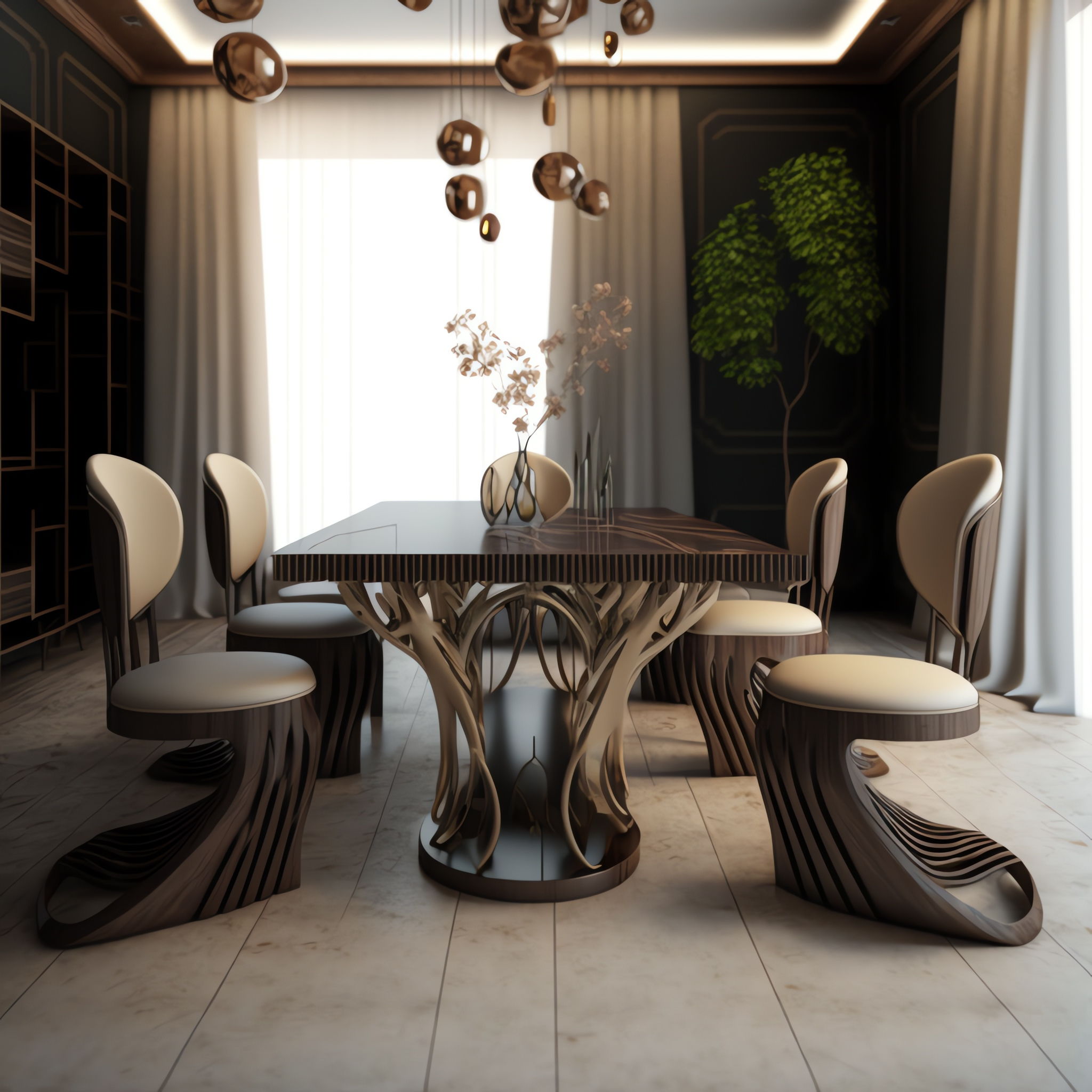 图片[78]-全球设计案例智能库_OJBKAI.COM轻奢简欧客餐厅_Midjourney灵感图库-全球设计案例智能库_OJBKAI.COM设计智库
