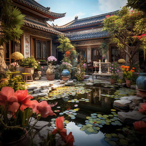 图片[37]-全球设计案例智能库_OJBKAI.COM别墅庭院景观Midjourney灵感图库-_设计智库－全球设计案例智能库_OJBKAI.COM-全球设计案例智能库_OJBKAI.COM设计智库