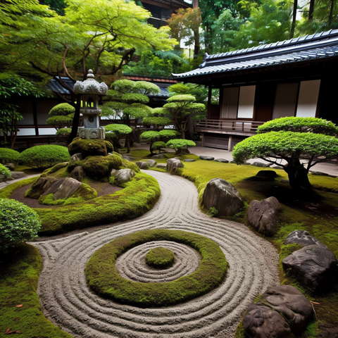 图片[10]-全球设计案例智能库_OJBKAI.COM别墅庭院日式枯山水Midjourney灵感图库-_设计智库－全球设计案例智能库_OJBKAI.COM-全球设计案例智能库_OJBKAI.COM设计智库