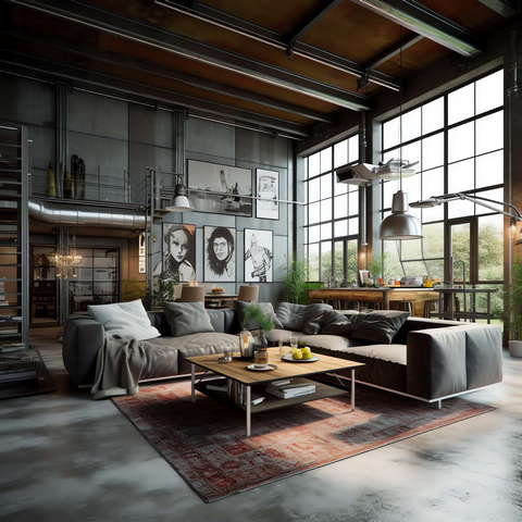 图片[20]-全球设计案例智能库_OJBKAI.COM工业风客厅Midjourney灵感图库-_设计智库－全球设计案例智能库_OJBKAI.COM-全球设计案例智能库_OJBKAI.COM设计智库