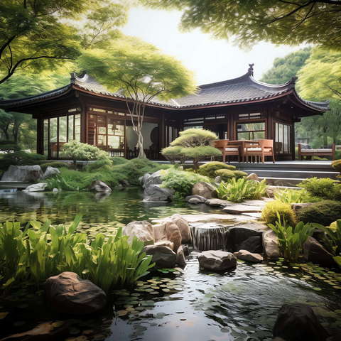 图片[60]-全球设计案例智能库_OJBKAI.COM别墅庭院景观Midjourney灵感图库-_设计智库－全球设计案例智能库_OJBKAI.COM-全球设计案例智能库_OJBKAI.COM设计智库