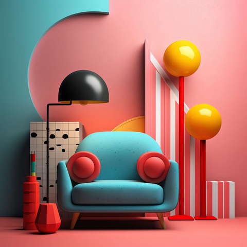 图片[69]-全球设计案例智能库_OJBKAI.COM时尚色彩碰撞家居搭配Midjourney灵感图库-_设计智库－全球设计案例智能库_OJBKAI.COM-全球设计案例智能库_OJBKAI.COM设计智库