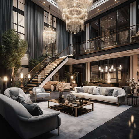 图片[45]-全球设计案例智能库_OJBKAI.COM现代前卫时尚挑高客厅Midjourney灵感图库-_设计智库－全球设计案例智能库_OJBKAI.COM-全球设计案例智能库_OJBKAI.COM设计智库