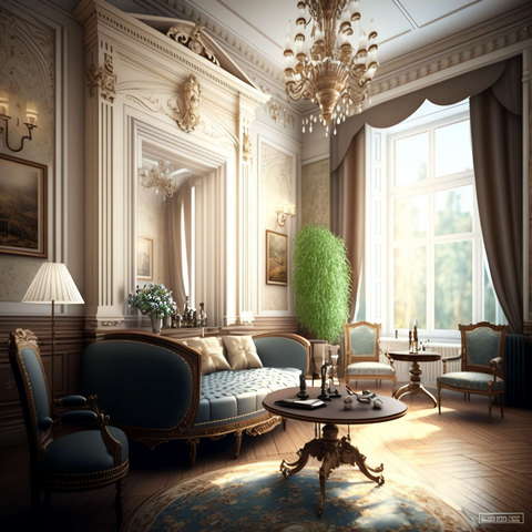 图片[20]-全球设计案例智能库_OJBKAI.COM复古奢华客厅设计Midjourney灵感图库-_设计智库－全球设计案例智能库_OJBKAI.COM-全球设计案例智能库_OJBKAI.COM设计智库
