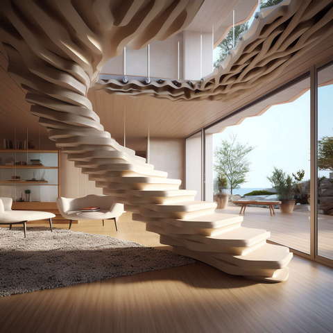 图片[2]-全球设计案例智能库_OJBKAI.COM极简风格楼梯Midjourney灵感图库-_设计智库－全球设计案例智能库_OJBKAI.COM-全球设计案例智能库_OJBKAI.COM设计智库