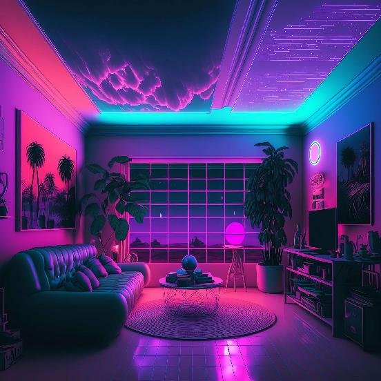 图片[56]-全球设计案例智能库_OJBKAI.COM赛博朋克风霓虹灯设计男孩房1_Midjourney灵感图库-_设计智库－全球设计案例智能库_OJBKAI.COM-全球设计案例智能库_OJBKAI.COM设计智库