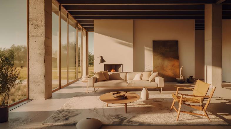 图片[136]-全球设计案例智能库_OJBKAI.COM侘寂风客厅住宅Midjourney灵感图库-_设计智库－全球设计案例智能库_OJBKAI.COM-全球设计案例智能库_OJBKAI.COM设计智库