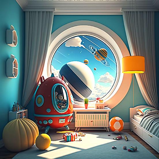 图片[34]-全球设计案例智能库_OJBKAI.COM太空元素男孩房6_Midjourney灵感图库-_设计智库－全球设计案例智能库_OJBKAI.COM-全球设计案例智能库_OJBKAI.COM设计智库