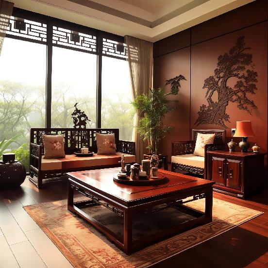 图片[7]-全球设计案例智能库_OJBKAI.COM别墅中式客厅Midjourney灵感图库-_设计智库－全球设计案例智能库_OJBKAI.COM-全球设计案例智能库_OJBKAI.COM设计智库