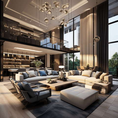 图片[86]-全球设计案例智能库_OJBKAI.COM现代前卫时尚挑高客厅Midjourney灵感图库-_设计智库－全球设计案例智能库_OJBKAI.COM-全球设计案例智能库_OJBKAI.COM设计智库