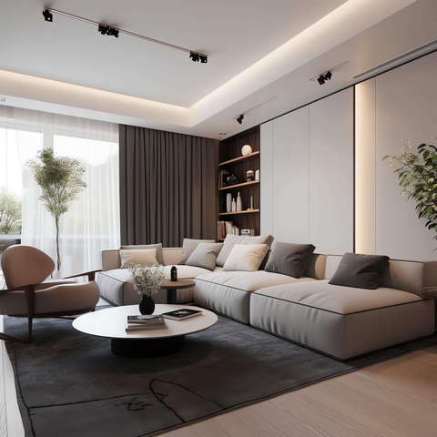 图片[41]-全球设计案例智能库_OJBKAI.COM家装现代前卫时尚客厅Midjourney灵感图库-_设计智库－全球设计案例智能库_OJBKAI.COM-全球设计案例智能库_OJBKAI.COM设计智库