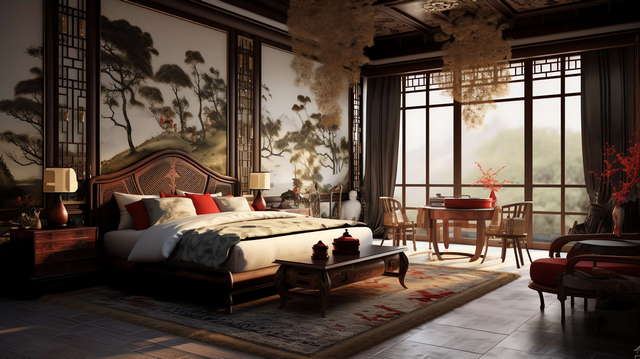 图片[34]-全球设计案例智能库_OJBKAI.COM古典中式卧室Midjourney灵感图库-_设计智库－全球设计案例智能库_OJBKAI.COM-全球设计案例智能库_OJBKAI.COM设计智库