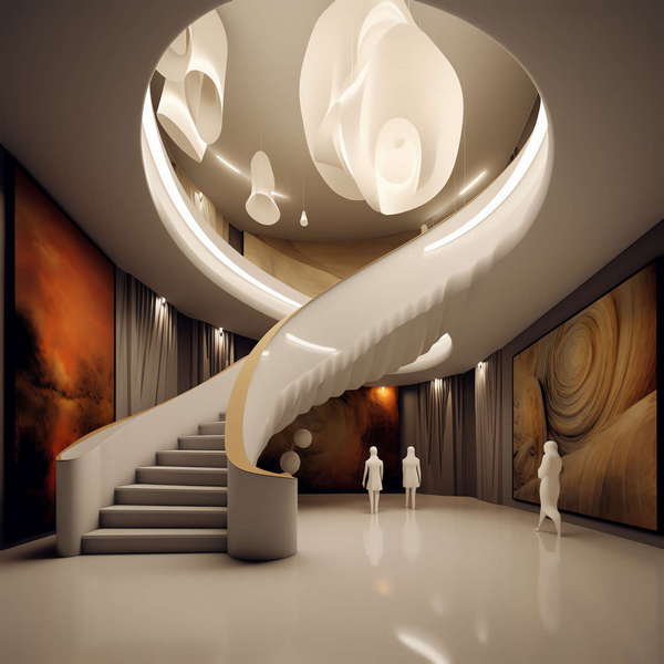 图片[14]-全球设计案例智能库_OJBKAI.COM现代风格白色楼梯Midjourney灵感图库-_设计智库－全球设计案例智能库_OJBKAI.COM-全球设计案例智能库_OJBKAI.COM设计智库