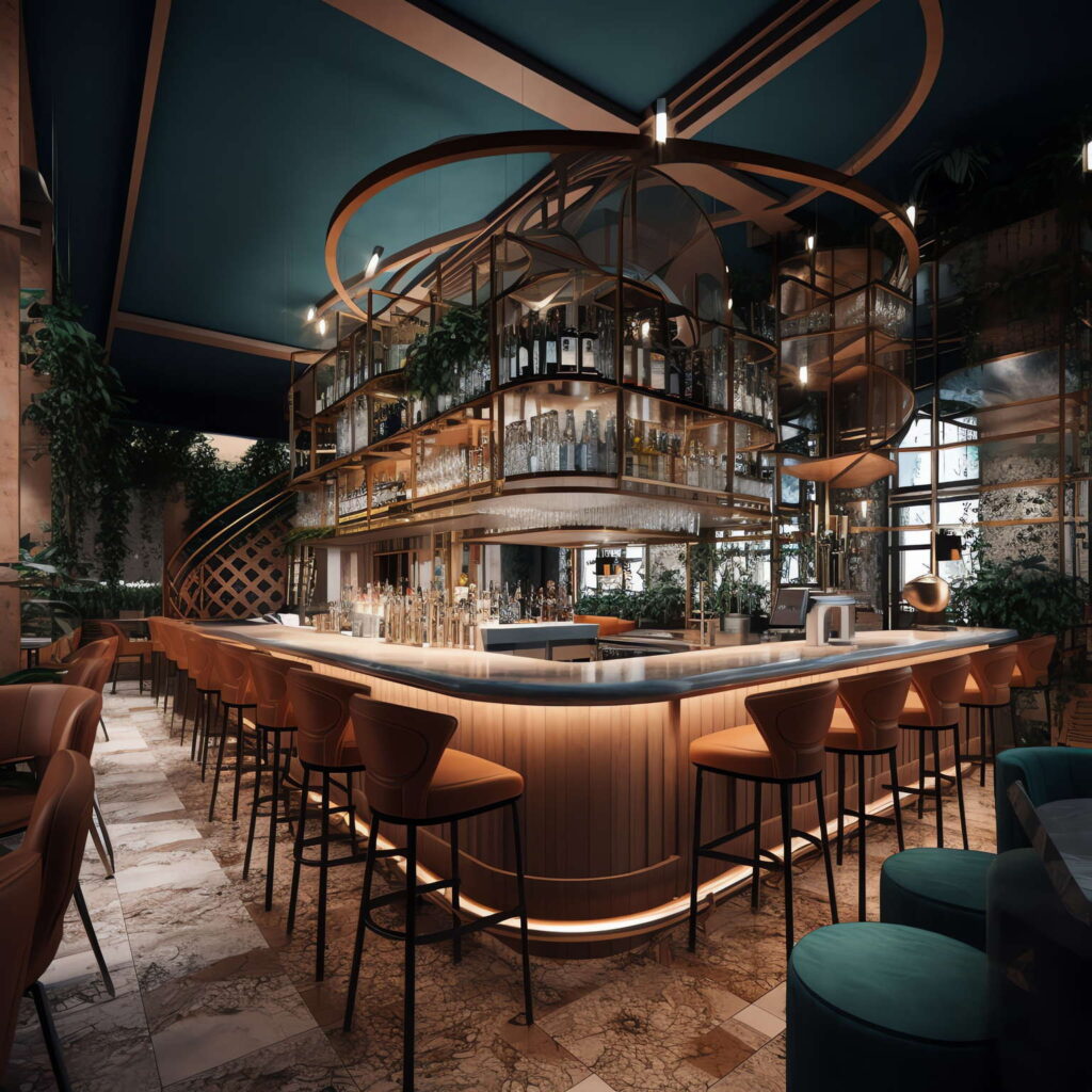 图片[33]-全球设计案例智能库_OJBKAI.COM色彩前卫艺术酒吧吧台区Midjourney灵感图库-_设计智库－全球设计案例智能库_OJBKAI.COM-全球设计案例智能库_OJBKAI.COM设计智库