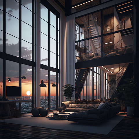 图片[34]-全球设计案例智能库_OJBKAI.COM现代挑高客厅Midjourney灵感图库-_设计智库－全球设计案例智能库_OJBKAI.COM-全球设计案例智能库_OJBKAI.COM设计智库