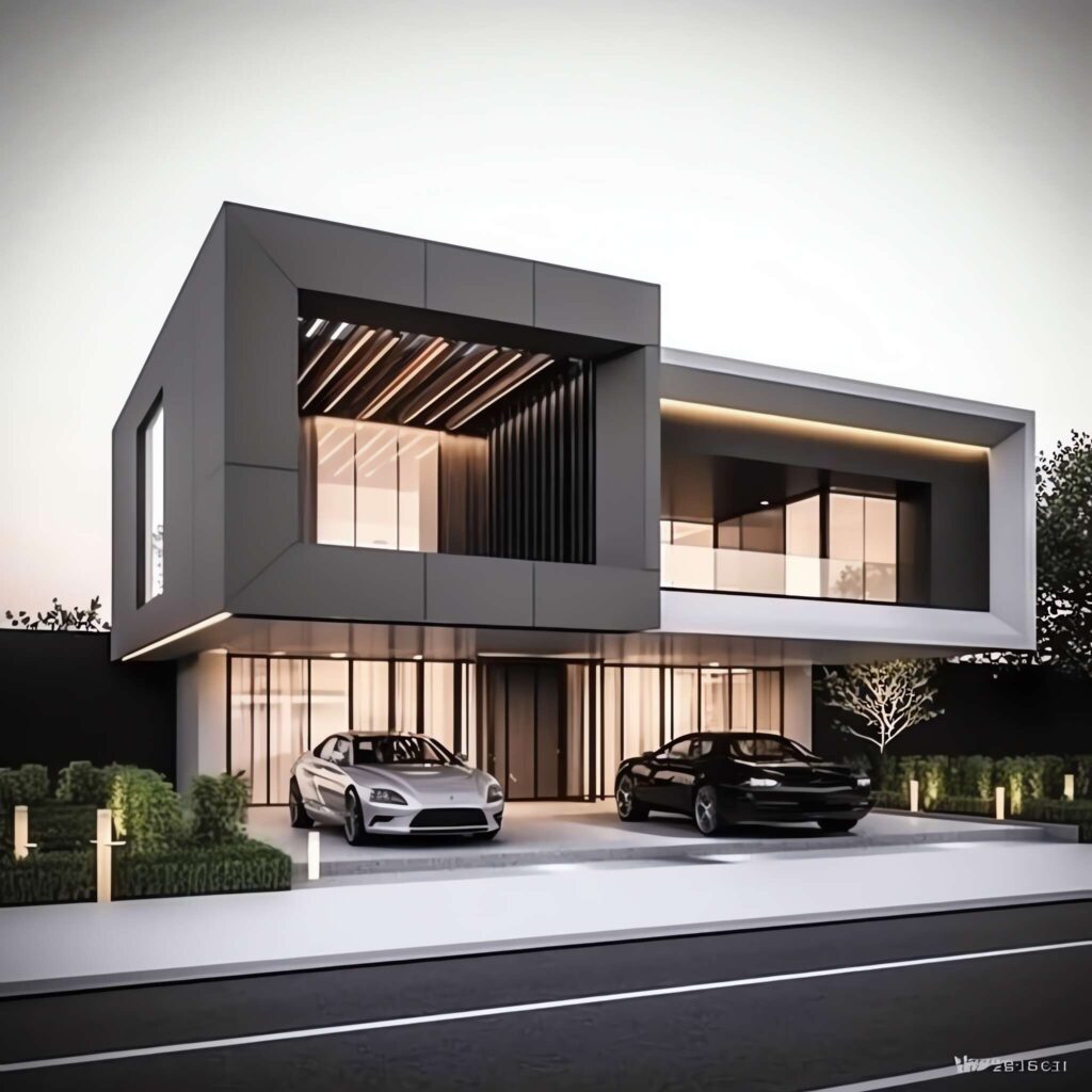 图片[37]-全球设计案例智能库_OJBKAI.COM现代极简别墅外观Midjourney灵感图库-_设计智库－全球设计案例智能库_OJBKAI.COM-全球设计案例智能库_OJBKAI.COM设计智库