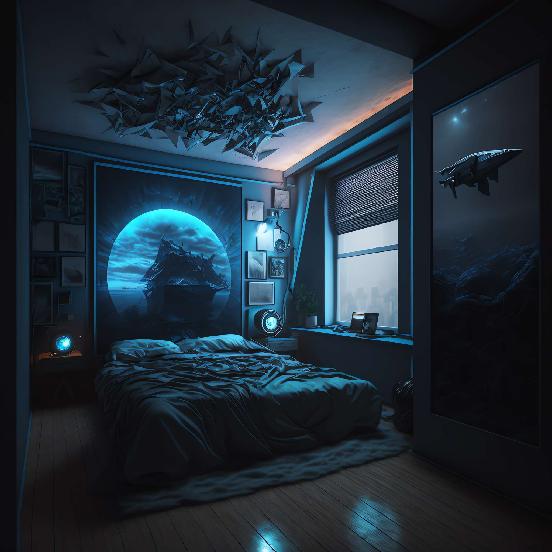 图片[74]-全球设计案例智能库_OJBKAI.COM赛博朋克风霓虹灯设计男孩房1_Midjourney灵感图库-_设计智库－全球设计案例智能库_OJBKAI.COM-全球设计案例智能库_OJBKAI.COM设计智库