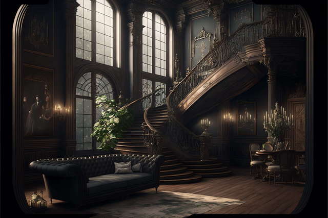 图片[35]-全球设计案例智能库_OJBKAI.COM复古奢华客厅设计Midjourney灵感图库-_设计智库－全球设计案例智能库_OJBKAI.COM-全球设计案例智能库_OJBKAI.COM设计智库