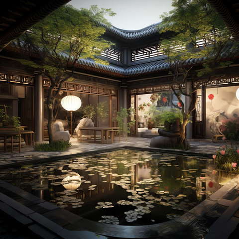 图片[53]-全球设计案例智能库_OJBKAI.COM别墅庭院景观Midjourney灵感图库-_设计智库－全球设计案例智能库_OJBKAI.COM-全球设计案例智能库_OJBKAI.COM设计智库