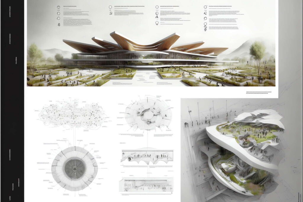 图片[16]-全球设计案例智能库_OJBKAI.COM建筑细节效果图Midjourney灵感图库-名师联智库－全球设计案例智能库名师联素材平台-全球设计案例智能库_OJBKAI.COM设计智库