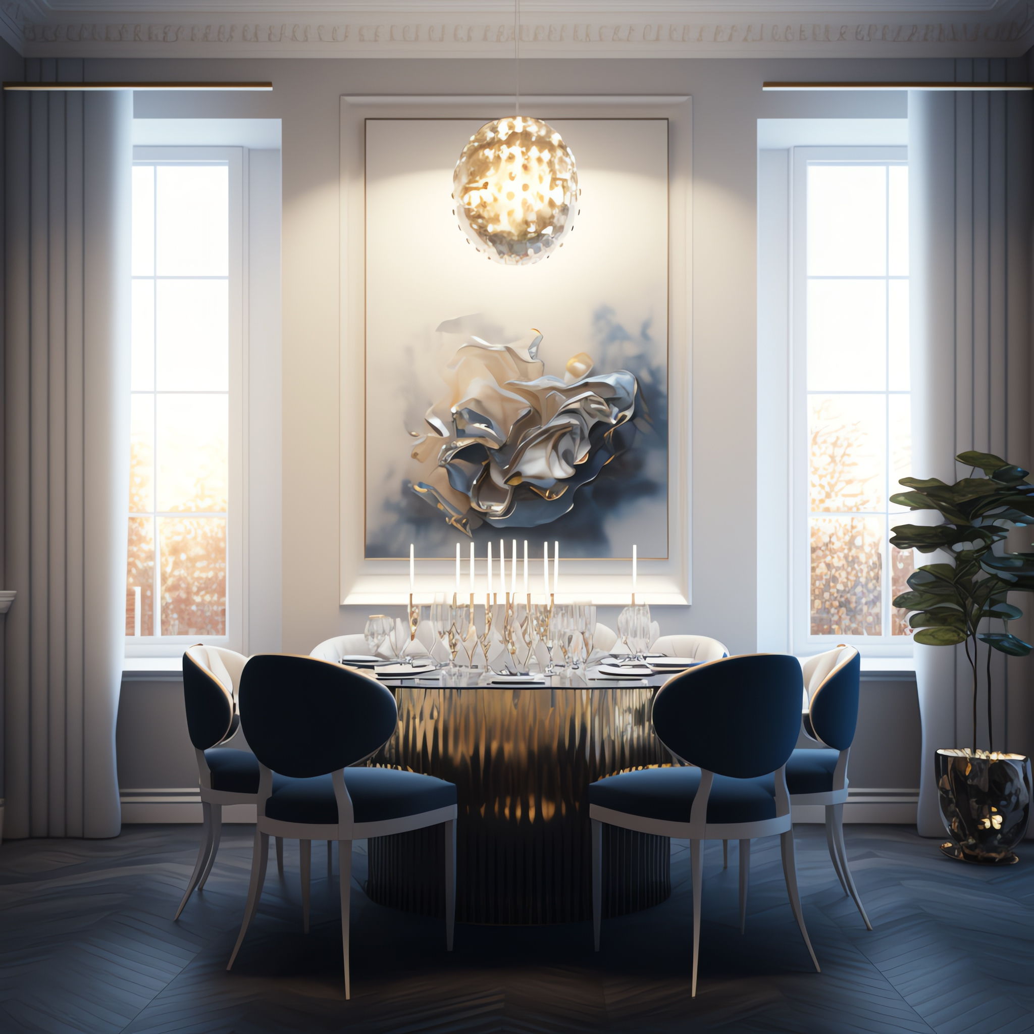 图片[21]-全球设计案例智能库_OJBKAI.COM轻奢简欧客餐厅_Midjourney灵感图库-全球设计案例智能库_OJBKAI.COM设计智库