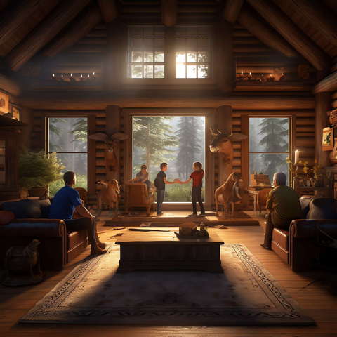 图片[6]-全球设计案例智能库_OJBKAI.COM美式乡村风格客厅Midjourney灵感图库-_设计智库－全球设计案例智能库_OJBKAI.COM-全球设计案例智能库_OJBKAI.COM设计智库