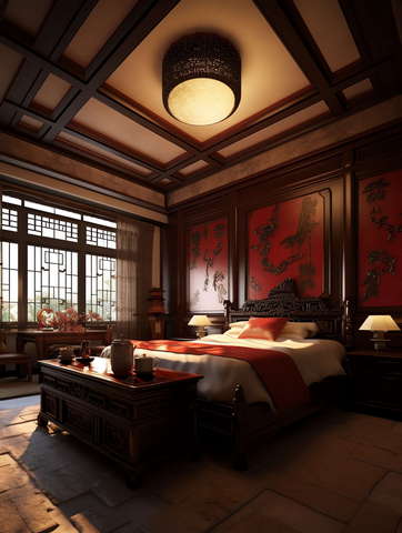 图片[11]-全球设计案例智能库_OJBKAI.COM中式卧室Midjourney灵感图库-_设计智库－全球设计案例智能库_OJBKAI.COM-全球设计案例智能库_OJBKAI.COM设计智库