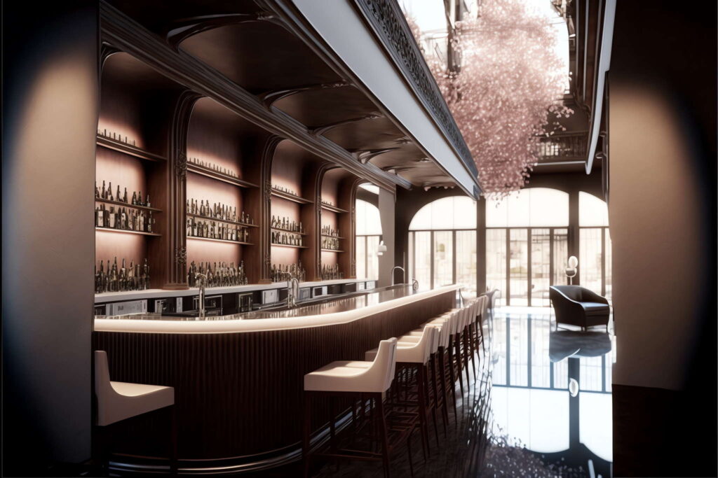 图片[14]-全球设计案例智能库_OJBKAI.COM餐厅酒吧区Midjourney灵感图库-_设计智库－全球设计案例智能库_OJBKAI.COM-全球设计案例智能库_OJBKAI.COM设计智库
