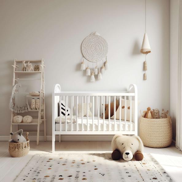 色彩清新明亮婴儿房_Midjourney灵感图库-_设计智库－全球设计案例智能库_OJBKAI.COM-全球设计案例智能库_OJBKAI.COM设计智库