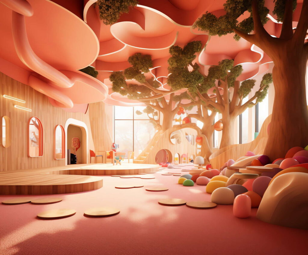 图片[21]-全球设计案例智能库_OJBKAI.COM室内儿童游乐园Midjourney灵感图库-_设计智库－全球设计案例智能库_OJBKAI.COM-全球设计案例智能库_OJBKAI.COM设计智库