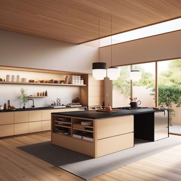 图片[95]-全球设计案例智能库_OJBKAI.COM原木开放厨房中岛吧台_Midjourney灵感图库220P-全球设计案例智能库_OJBKAI.COM设计智库