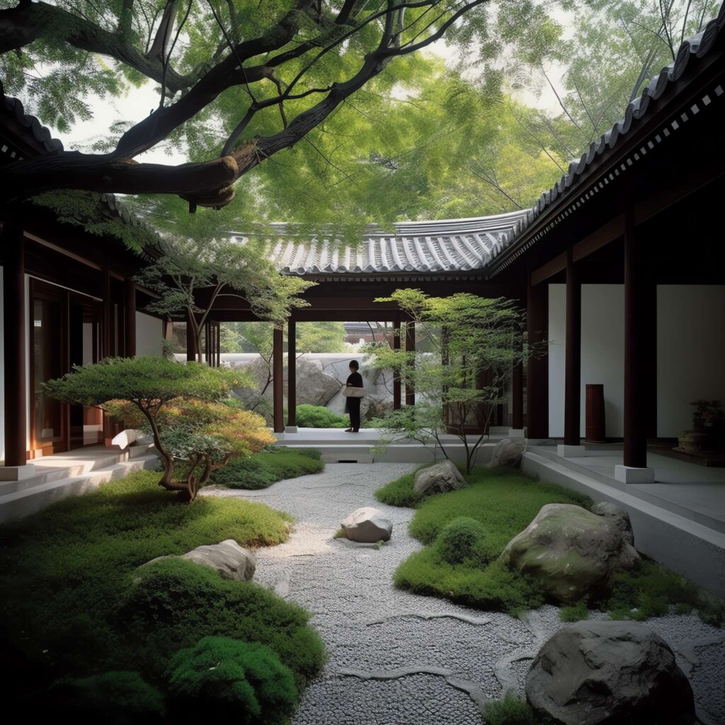 图片[10]-全球设计案例智能库_OJBKAI.COM中式别墅庭院Midjourney灵感图库-_设计智库－全球设计案例智能库_OJBKAI.COM-全球设计案例智能库_OJBKAI.COM设计智库