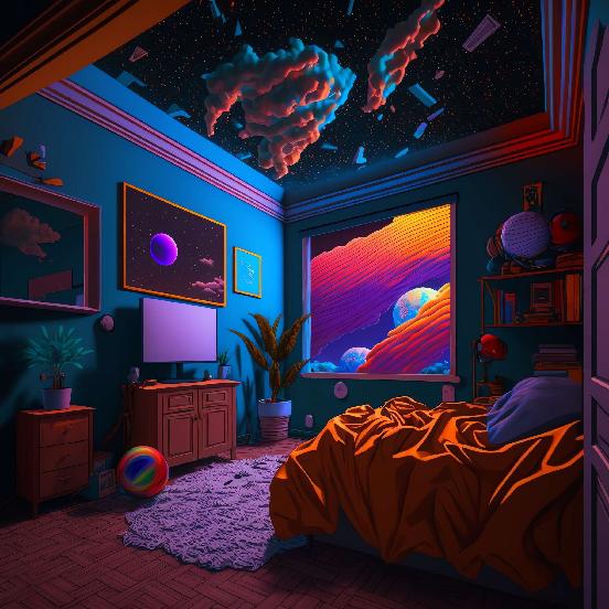 图片[40]-全球设计案例智能库_OJBKAI.COM赛博朋克风霓虹灯设计男孩房1_Midjourney灵感图库-_设计智库－全球设计案例智能库_OJBKAI.COM-全球设计案例智能库_OJBKAI.COM设计智库