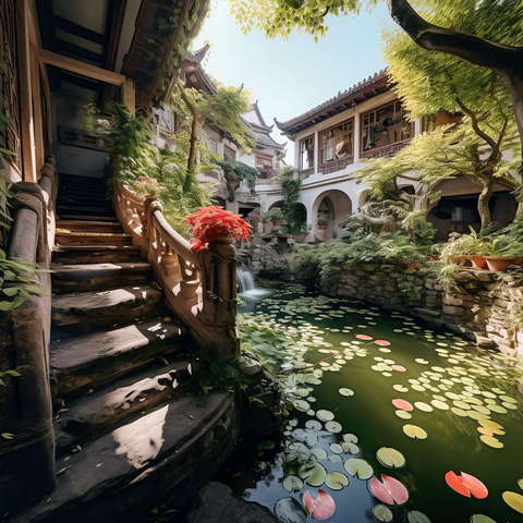 图片[57]-全球设计案例智能库_OJBKAI.COM别墅庭院景观Midjourney灵感图库-_设计智库－全球设计案例智能库_OJBKAI.COM-全球设计案例智能库_OJBKAI.COM设计智库