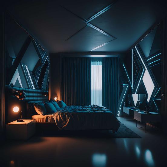 图片[69]-全球设计案例智能库_OJBKAI.COM赛博朋克风霓虹灯设计男孩房1_Midjourney灵感图库-_设计智库－全球设计案例智能库_OJBKAI.COM-全球设计案例智能库_OJBKAI.COM设计智库