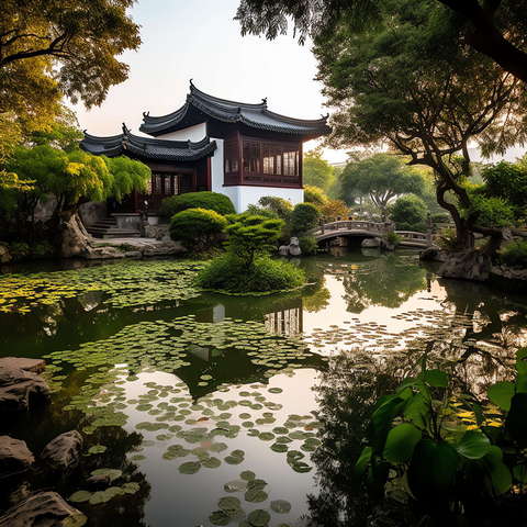 图片[61]-全球设计案例智能库_OJBKAI.COM新中式庭院景观Midjourney灵感图库-_设计智库－全球设计案例智能库_OJBKAI.COM-全球设计案例智能库_OJBKAI.COM设计智库