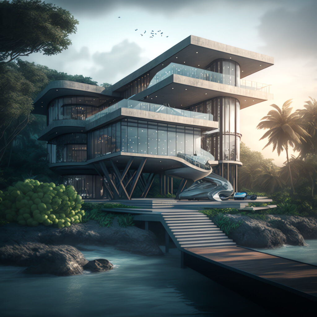 图片[6]-全球设计案例智能库_OJBKAI.COM建筑别墅外观Midjourney灵感图库-_设计智库－全球设计案例智能库_OJBKAI.COM-全球设计案例智能库_OJBKAI.COM设计智库