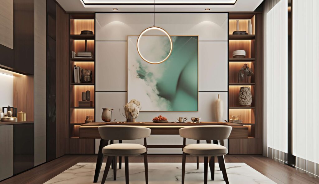 图片[6]-全球设计案例智能库_OJBKAI.COM新中式茶室书房Midjourney灵感图库-_设计智库－全球设计案例智能库_OJBKAI.COM-全球设计案例智能库_OJBKAI.COM设计智库