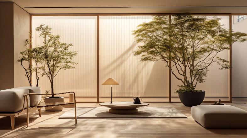 图片[129]-全球设计案例智能库_OJBKAI.COM侘寂风客厅住宅Midjourney灵感图库-_设计智库－全球设计案例智能库_OJBKAI.COM-全球设计案例智能库_OJBKAI.COM设计智库